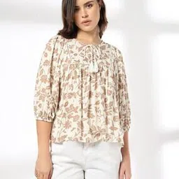 Women Floral Print Relaxed Fit Top-image-35