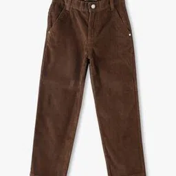 Boys Corduroy Straight Fit Pants-image-65