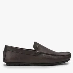 woodland Men Leather Slip-On Shoes-picture-30
