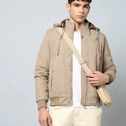 fort collins Men Regular Fit Hooded Winter Jacket with Inner Fur-picture-45