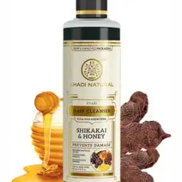 khadi natural Shikakai & Honey Shampoo SLS and Paraben Free -picture-14