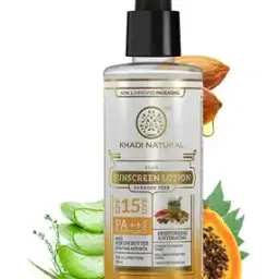 khadi natural Ayurvedic SPF 15 PA+++ Sunscreen Lotion-picture-42