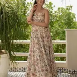 nyrika Women Floral Gown Dress-picture-51