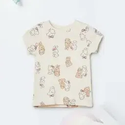 max Girls Cotton Printed T-Shirt  -picture-25