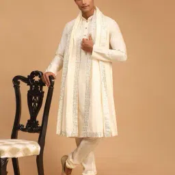 vastramay Men Embellished and Embroidery Stole image 1