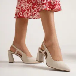 froh feet Women Heeled Sandals with Synthetic Upper image 1