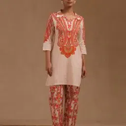 soch Women Paisley Print Straight Kurta Set-picture-26