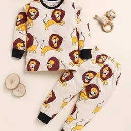 pixie n prince Boy Graphic Nightsuit Set-picture-18