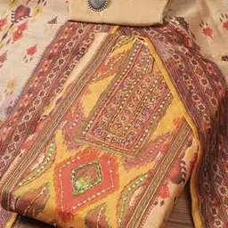 biba Women Embroidery Unstitched Dress Material-picture-46