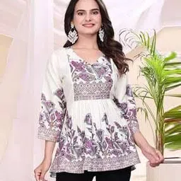 acai Women Self-design Tunic-picture-10