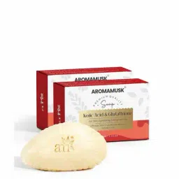 aroma musk Pack of 2 Kojic Acid & Glutathione Soaps image 1