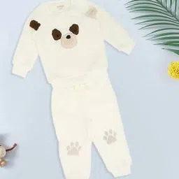 pantaloons baby Applique Round-Neck Sweatshirt with Joggers-picture-13