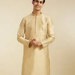 diwas by manyavar Men Embroidered Regular Fit Kurta-picture-10