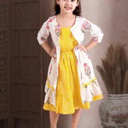 pahelirani GirlsFit and Flare Dress image 1