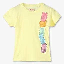 kg frendz Girls Printed Regular Fit Round-Neck T-Shirt-picture-33