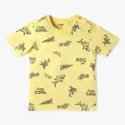 yousta Boys Graphic Print Regular Fit Round-Neck T-Shirt-picture-20