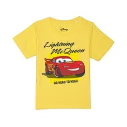 disney by wear your mind Cars Print Crew-Neck T-shirt-picture-12
