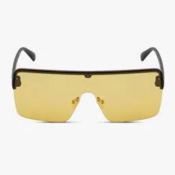 ted smith TS-6001S-YELL Half-Rim UV-Protected Square Sunglasses-picture-29