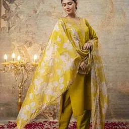 svaraa Women Embroidered Straight Kurta Set-picture-13