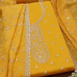 soch Women Embroidery Unstitched Dress Material-picture-15