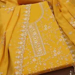soch Women Embroidery Unstitched Dress Material-picture-40