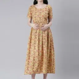 swishchick Women Floral Fit and Flare Dress-picture-24