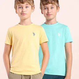 u.s. polo assn. Boys Crew- Neck T-shirt image 1