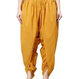 yogees Women Slim Fit Single-Pleat Dhoti Pants-picture-45