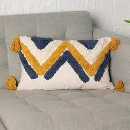 bella true Embroidered Cushion Cover with Zip Closure-picture-30