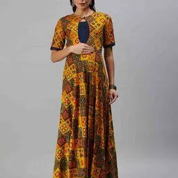 swishchick Women Geometric Fit and Flare Dress-picture-51