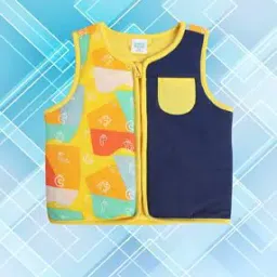 Boys Printed Gillet Jacket-image-36