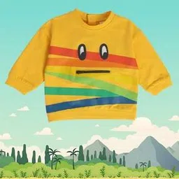 mini klub Boys Graphic Print Crew-Neck Sweatshirt-picture-32