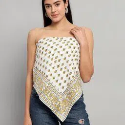 handicraft-palace Women Floral Print Cotton Scarf-picture-18