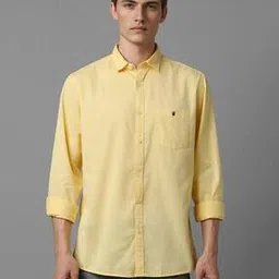 louis philippe Men Slim Fit Shirt with Patch Pocket-picture-16