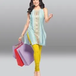 lyra Full-Length Cotton Stretchable Leggings-picture-48