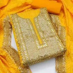 svaraa Women Embellished 3-Piece Unstitch Dress Material-picture-52
