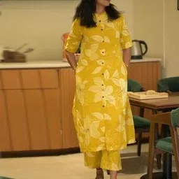 gosriki Women Floral Print Straight Kurta & Pants Set-picture-30