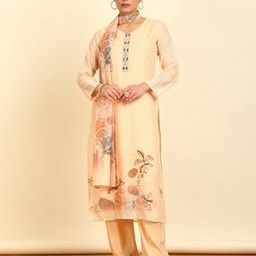 soch Women Floral Print 3-Piece Dress Material-picture-10