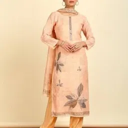 soch Women Floral Print 3-Piece Dress Material-picture-35