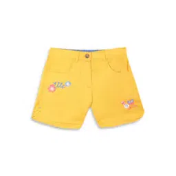 elle kids Mid-Rise Shorts with Applique-picture-16