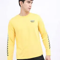 ketch Typographic Print Slim Fit Crew-Neck T-Shirt-picture-12