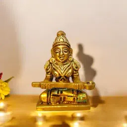 aakrati Sitting Brass Maa Annapurna Idol image 1