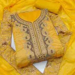 svaraa Women Embellished Unstitched Dress Material-picture-10