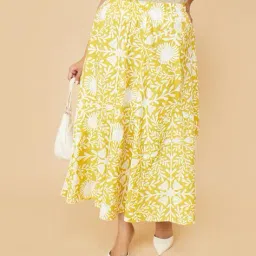 max Women Printed Flared Skirt image 1