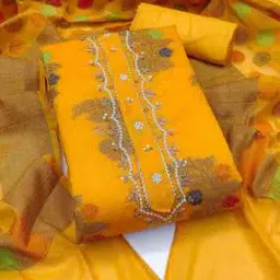 svaraa Women Banarasi Unstitched Dress Material-picture-29