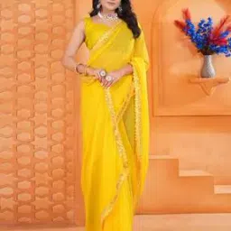 ri-wah Women Design Sequins Traditional Saree-picture-36