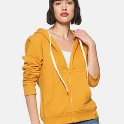 campus sutra Zip-Front Hoodie with Insert Pockets-picture-17