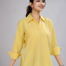 house of mira Women Cotton Relaxed Fit Shirt-picture-17