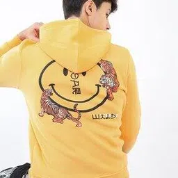 ketch Graphic Print Hoodie with Kangaroo Pocket-picture-18