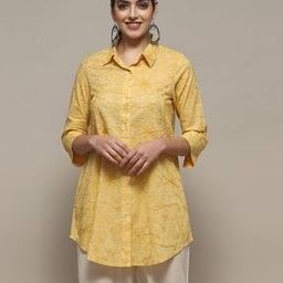 biba Women Embroidered Regular Fit Tunic-picture-17
